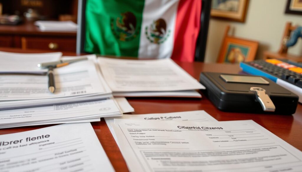 Mexican citizenship application