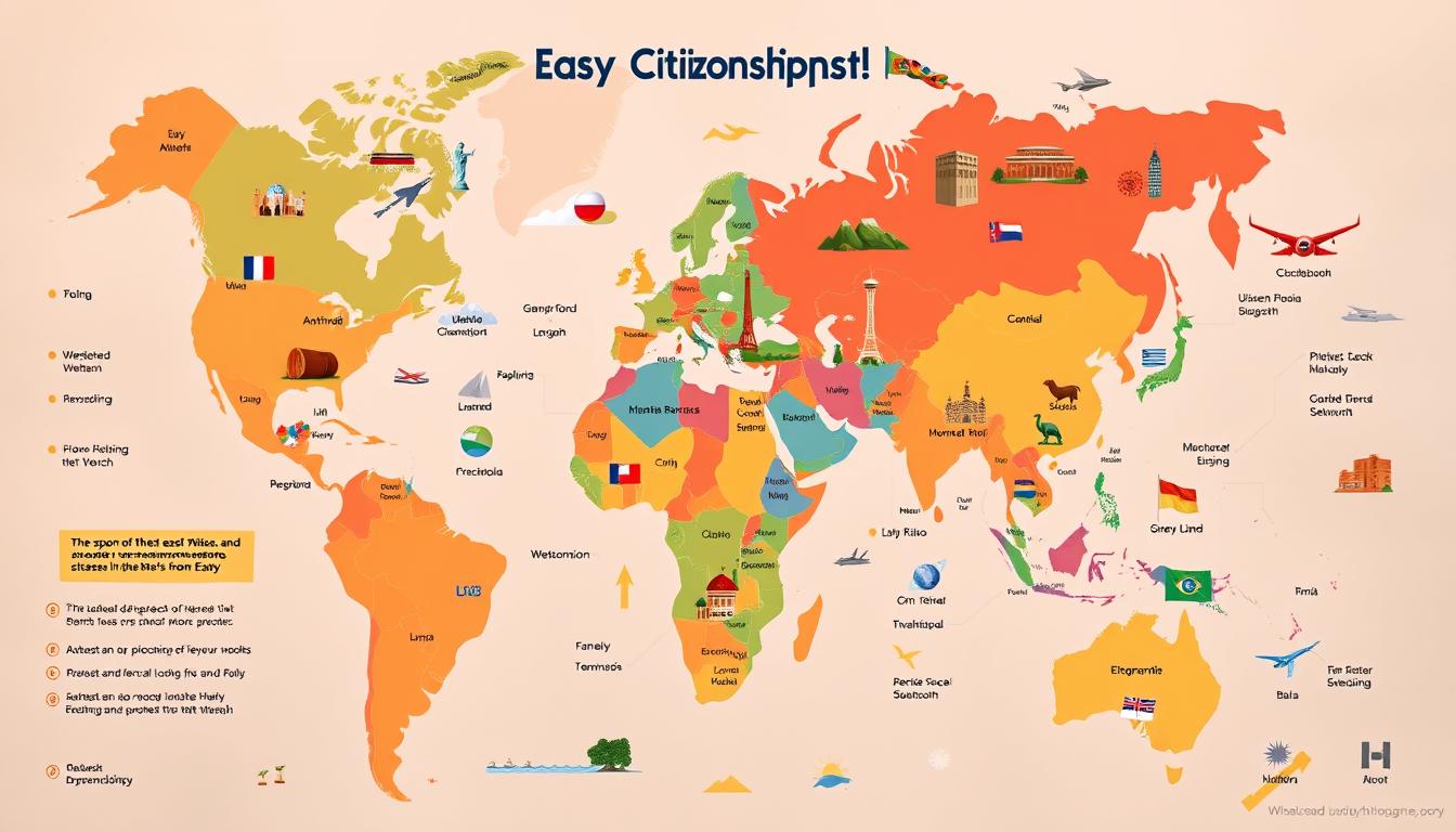 countries that have easy citizenship