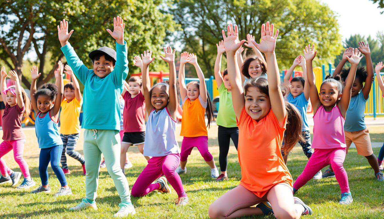 physical education elementary stretching routine