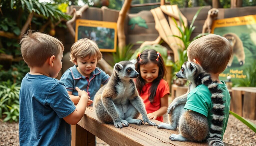 ring-tailed lemur education